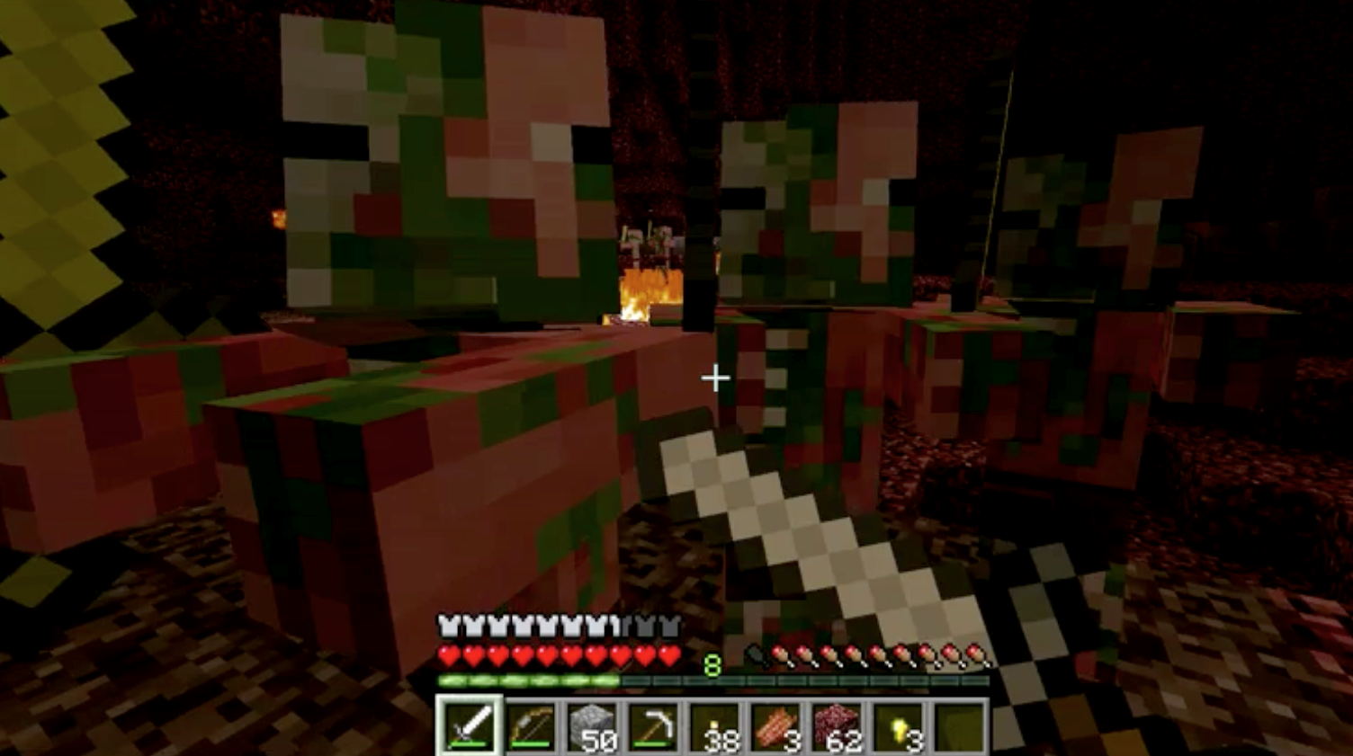 a group of zombie pigmen