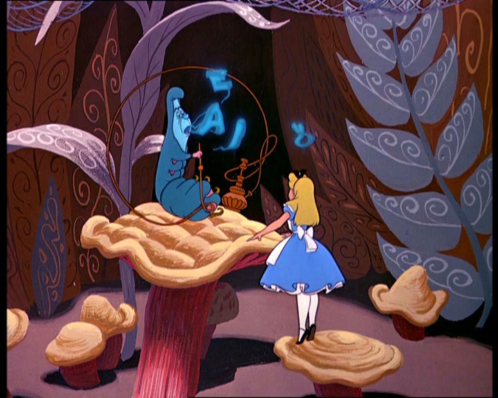 Alice in Wonderland mushrooms