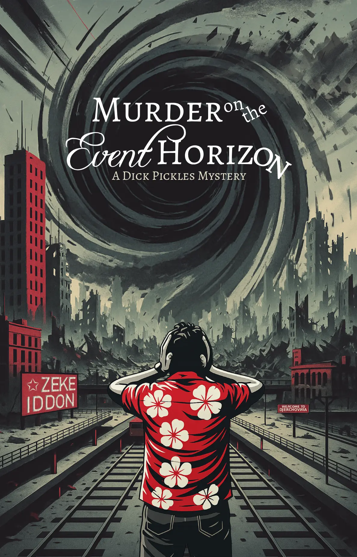 Murder on the Event Horizon by Zeke Iddon - book cover