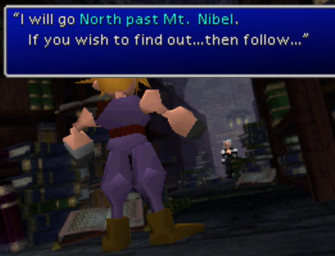 FFVII Nibelheim walkthrough