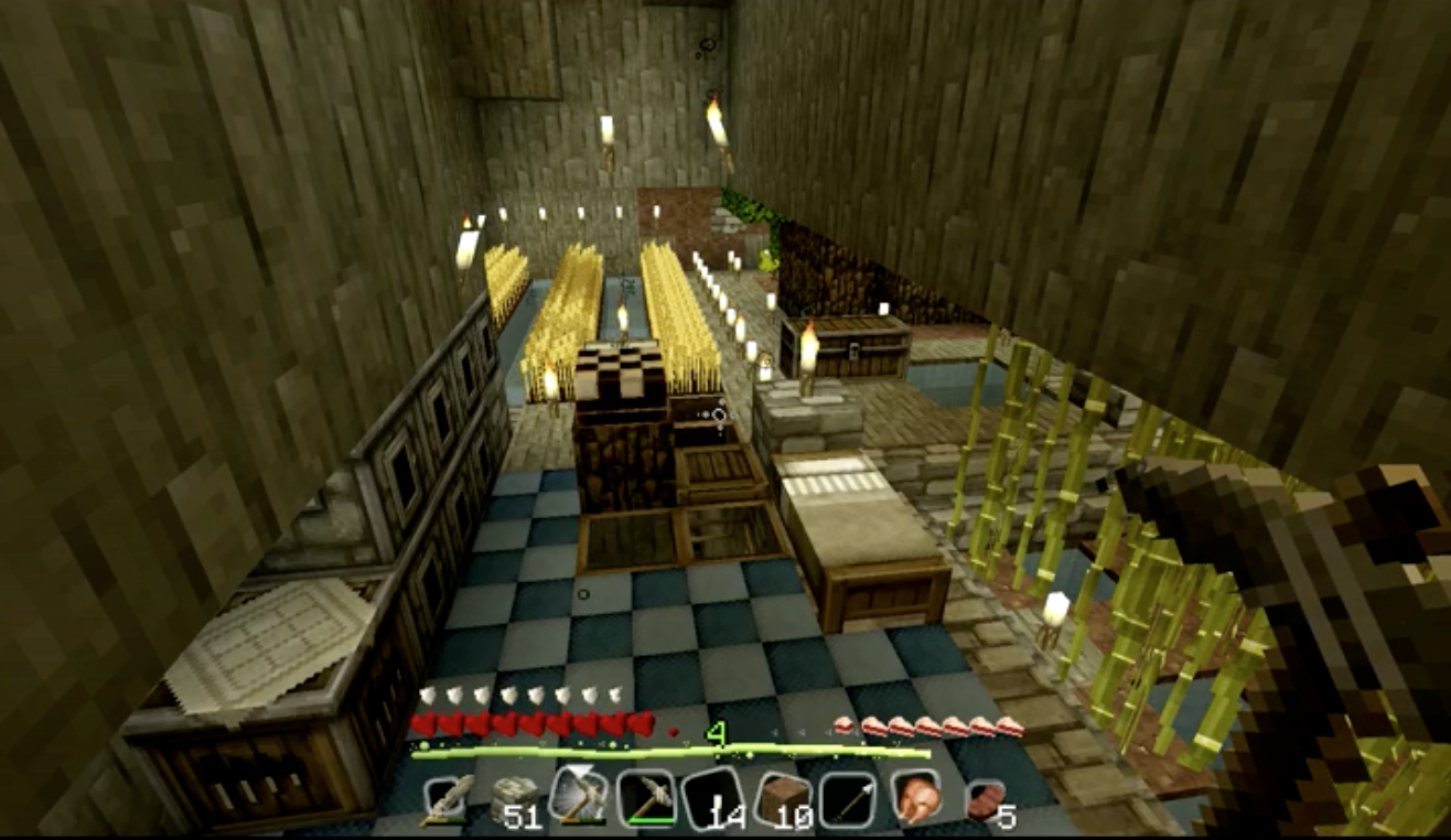 underground farming in minecraft