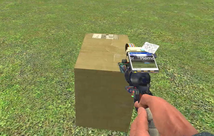 Garry's mod spawn cardboard box