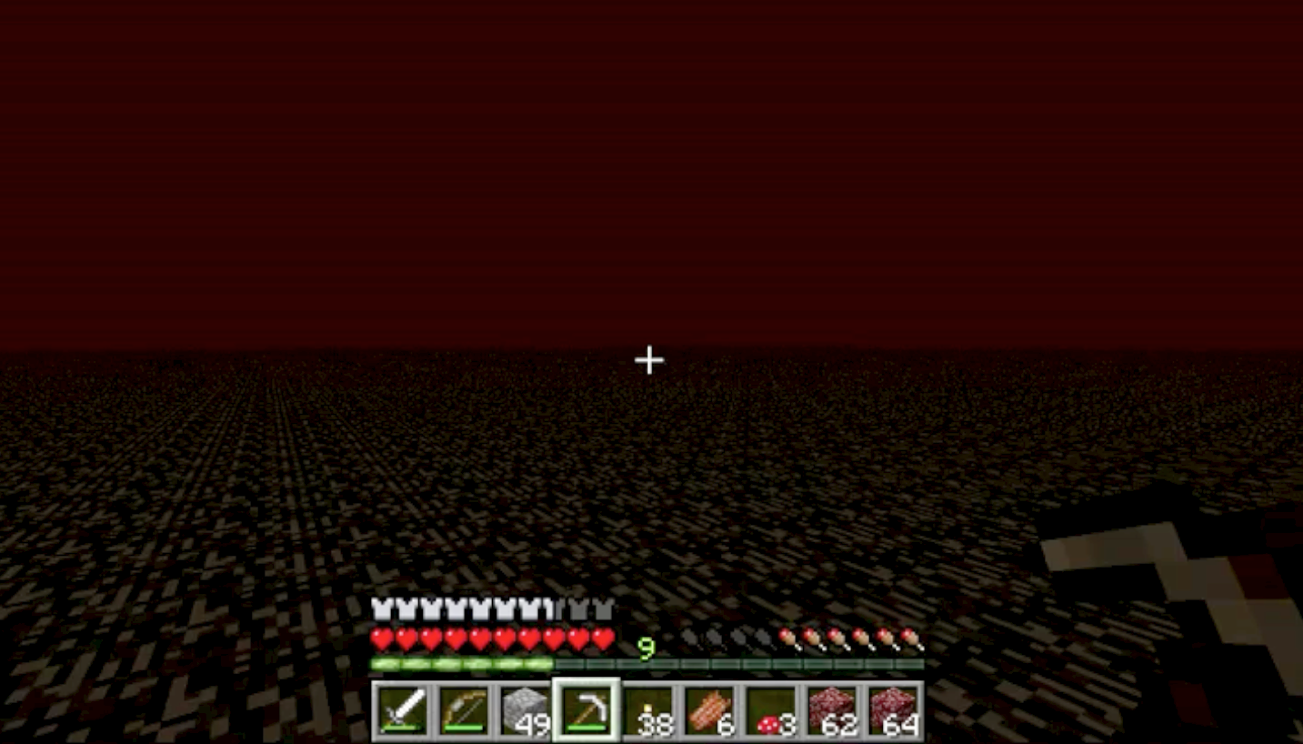 plane of bedrock