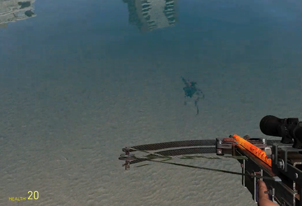 Half-life Antlion water